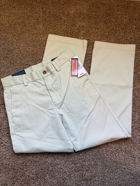 Vineyard Vines Boys Breaker Pants Light Khaki NWT